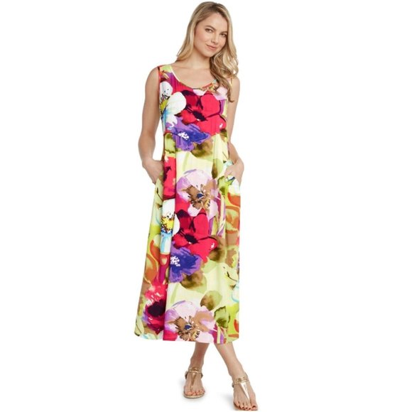 Jams World Dresses Jams World Janice Dress In Flower Splash Nwt